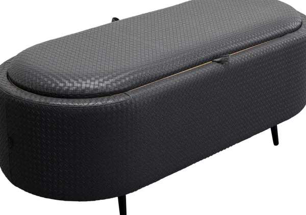 Panca Venezia Storage Black 100cm - KARE