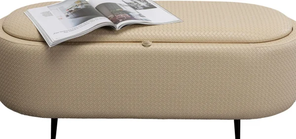 Panca Venezia Storage Crema 100cm - KARE