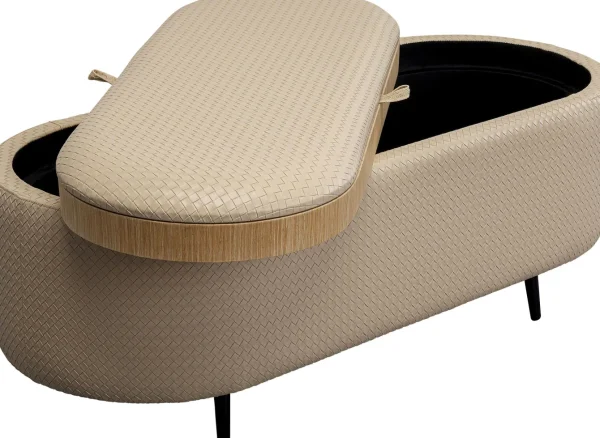 Panca Venezia Storage Crema 100cm - KARE
