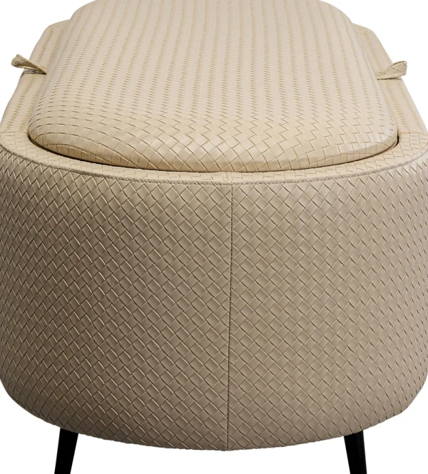 Panca Venezia Storage Crema 100cm - KARE