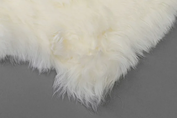 Pelle di agnello Heidi bianco 85x65cm - KARE