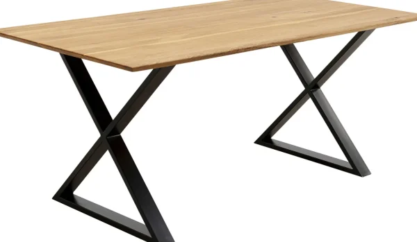 Piano Tavola bordo smussato quercia 200x100 - KARE