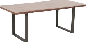 Piano Tavola bordo vivo scuro 200x100 - KARE