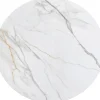 Piano tavolo rotondo ceramica Bianco Ø120cm - KARE