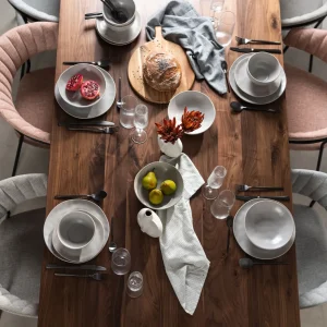 Piatto Organic grigio Ø26cm - KARE