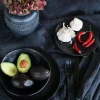 Piatto Organic nero Ø20 cm - KARE