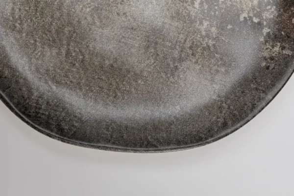 Piatto Savannah marrone/grigio opaco Ø26cm - KARE