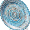Piatto Swirl Blu Ø19cm - KARE