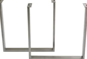 Piedi  Tavola acciaio grezzo (2 pz) - KARE