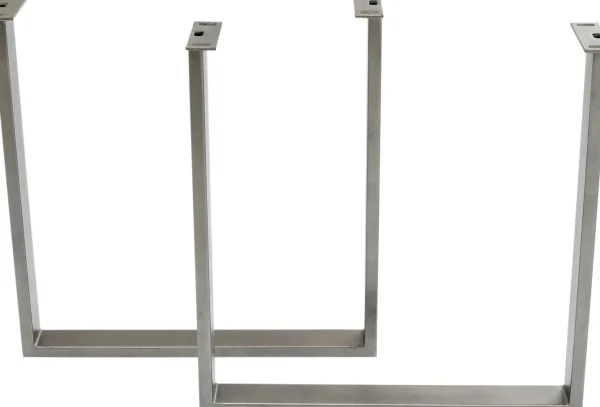 Piedi  Tavola acciaio grezzo (2 pz) - KARE