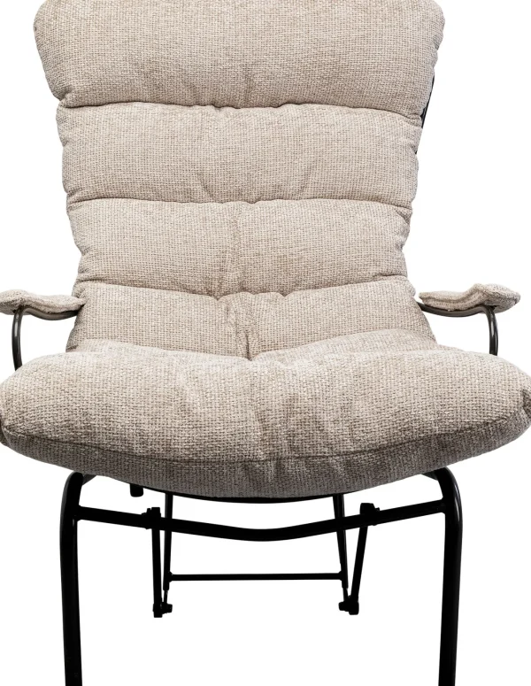 Poltrona + sgabello Vienna Swing Beige - KARE
