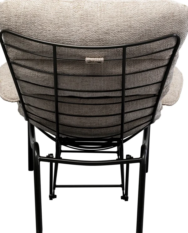 Poltrona + sgabello Vienna Swing Beige - KARE