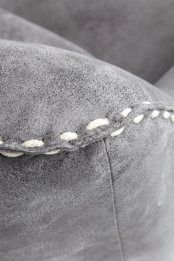 POLTRONA A DONDOLO SWING RITMO VINTAGE GRIGIO - KARE