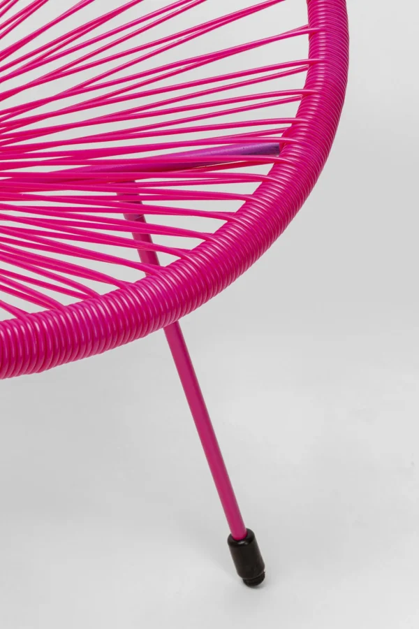 Poltrona Acapulco Mono rosa 2/Set - KARE
