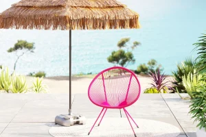 Poltrona Acapulco Mono rosa - KARE