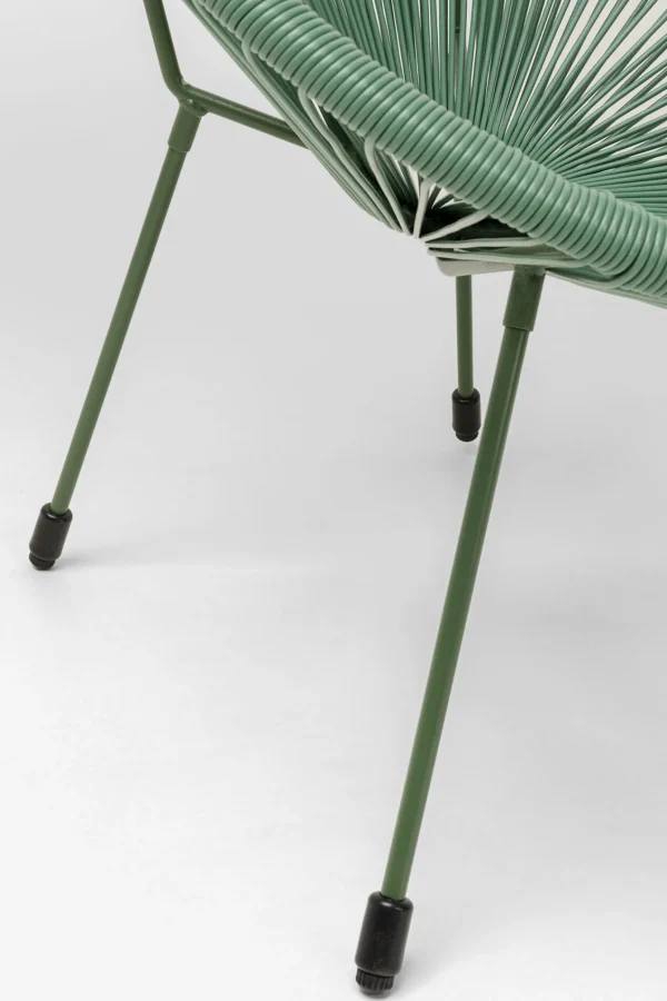 Poltrona Acapulco Mono verde 2/Set - KARE