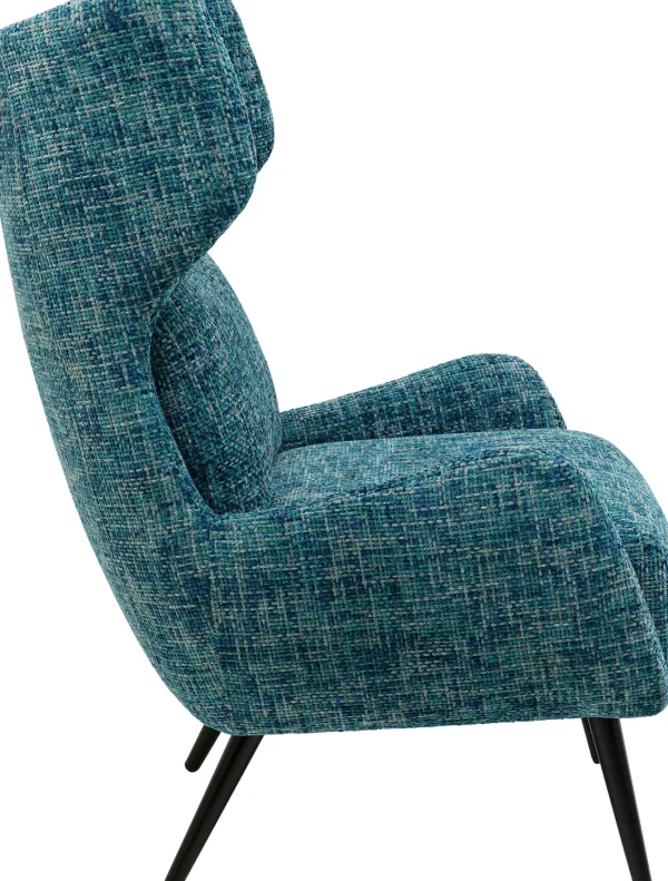 Poltrona Arne blu chiaro - KARE