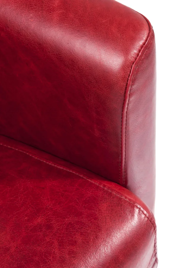 Poltrona Cigar Lounge rossa - KARE