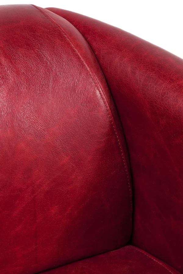 Poltrona Cigar Lounge rossa - KARE