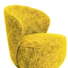 Poltrona girevole Ellie giallo - KARE
