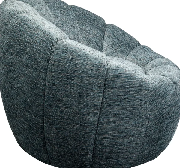 Poltrona girevole Fiori Blu - KARE