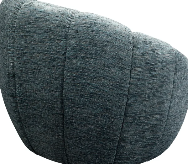 Poltrona girevole Fiori Blu - KARE