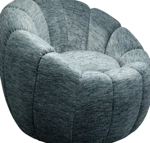 Poltrona girevole Fiori Blu - KARE