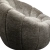 Poltrona girevole Fiori Grigio - KARE