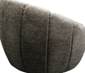 Poltrona girevole Fiori Grigio - KARE