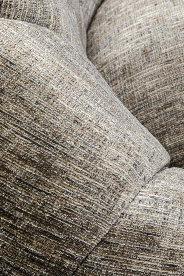 Poltrona girevole Fiori Grigio - KARE