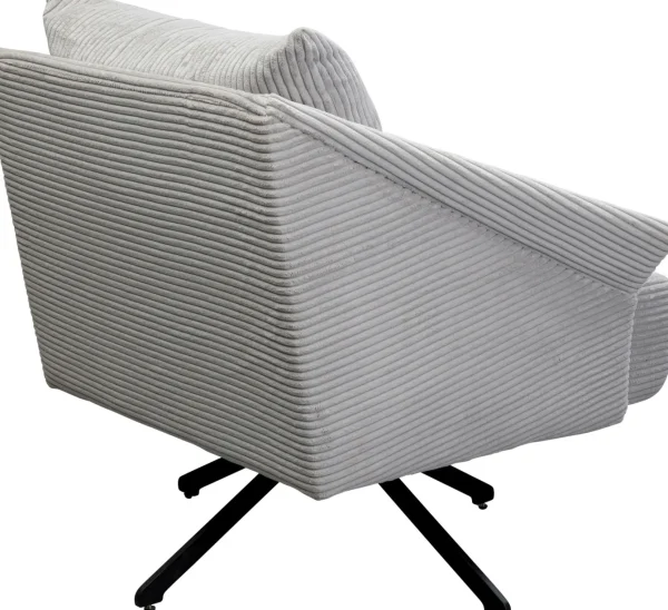 Poltrona girevole Milo Beige - KARE