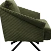 Poltrona girevole Milo Verde - KARE