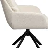 Poltrona girevole Molly beige - KARE