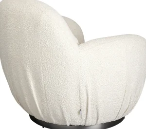 Poltrona girevole Nube Boucle - KARE
