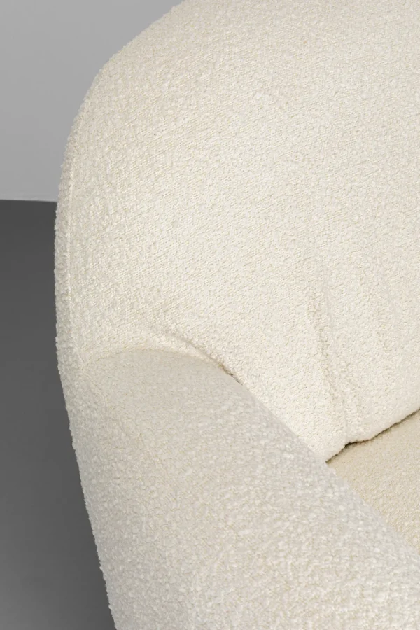 Poltrona girevole Nube Boucle - KARE