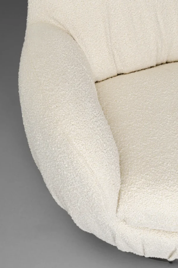Poltrona girevole Nube Boucle - KARE