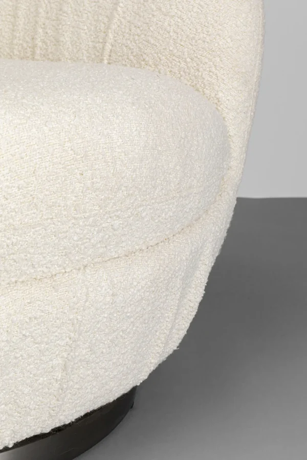 Poltrona girevole Nube Boucle - KARE