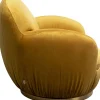 Poltrona girevole Nube Giallo - KARE