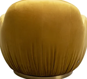 Poltrona girevole Nube Giallo - KARE