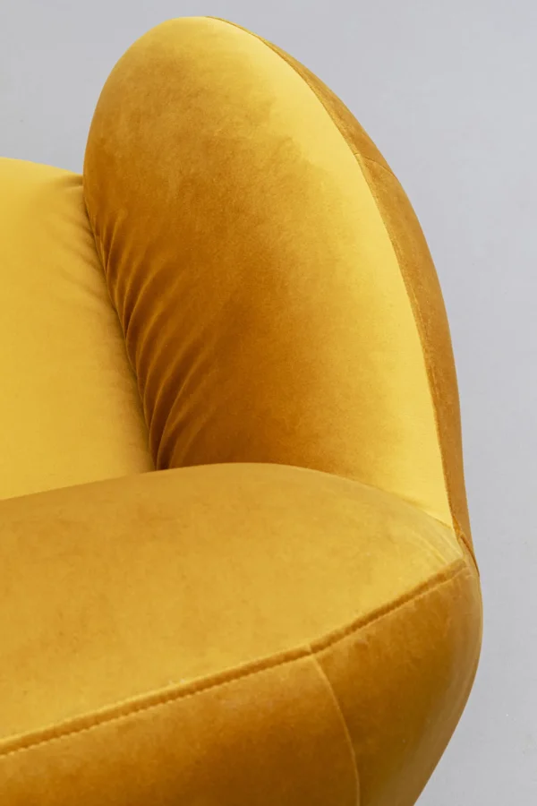 Poltrona girevole Nube Giallo - KARE