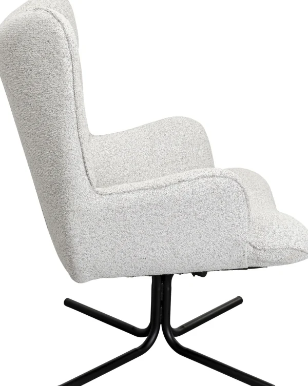 Poltrona girevole Oscar beige - KARE