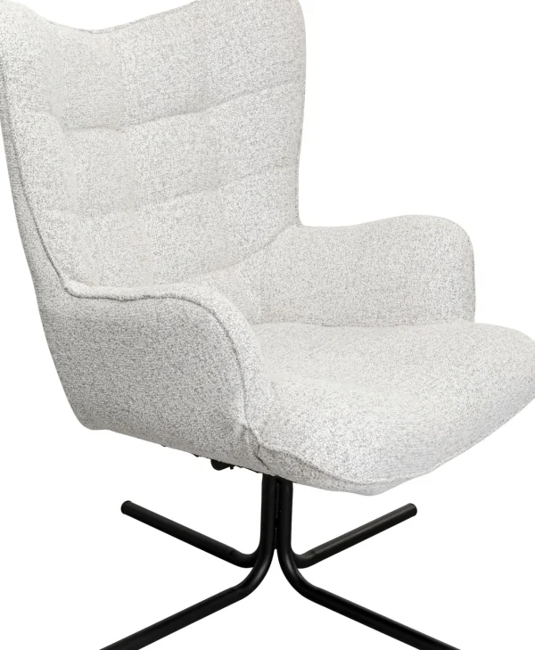 Poltrona girevole Oscar beige - KARE