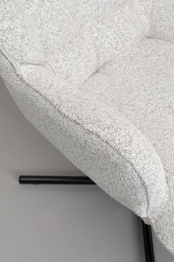 Poltrona girevole Oscar beige - KARE