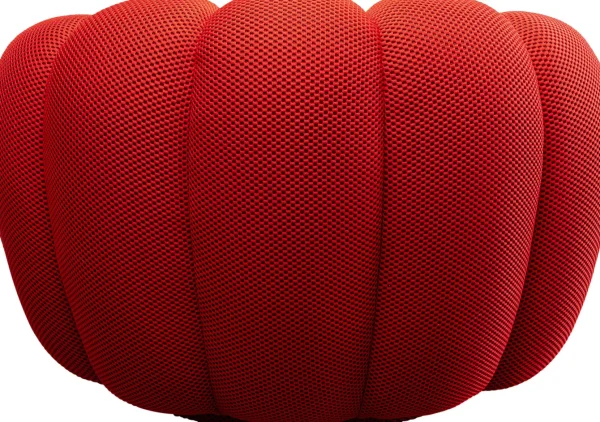 Poltrona girevole Peppo Bloom Rosso - KARE