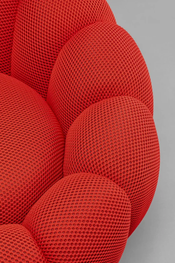 Poltrona girevole Peppo Bloom Rosso - KARE