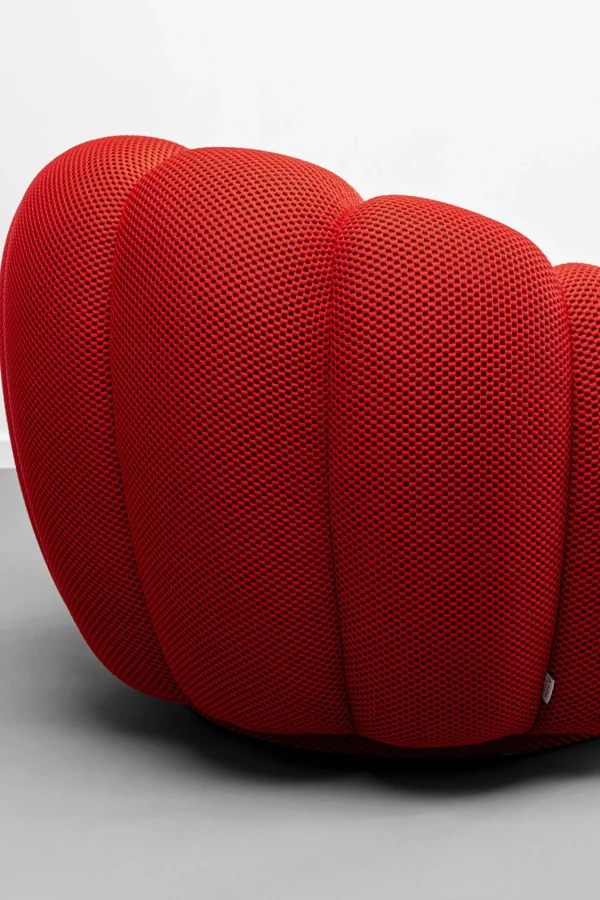 Poltrona girevole Peppo Bloom Rosso - KARE