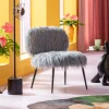 Poltrona Hairy Blu - KARE