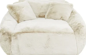 Poltrona Loveseat Mika crema 156cm (4 pz.) - KARE