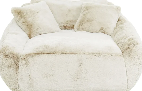 Poltrona Loveseat Mika crema 156cm (4 pz.) - KARE