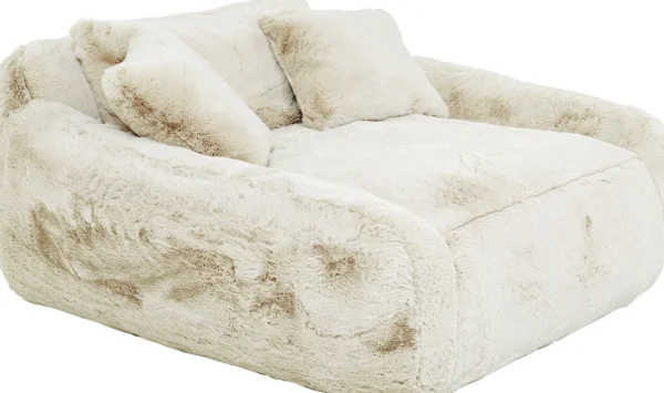 Poltrona Loveseat Mika crema 156cm (4 pz.) - KARE